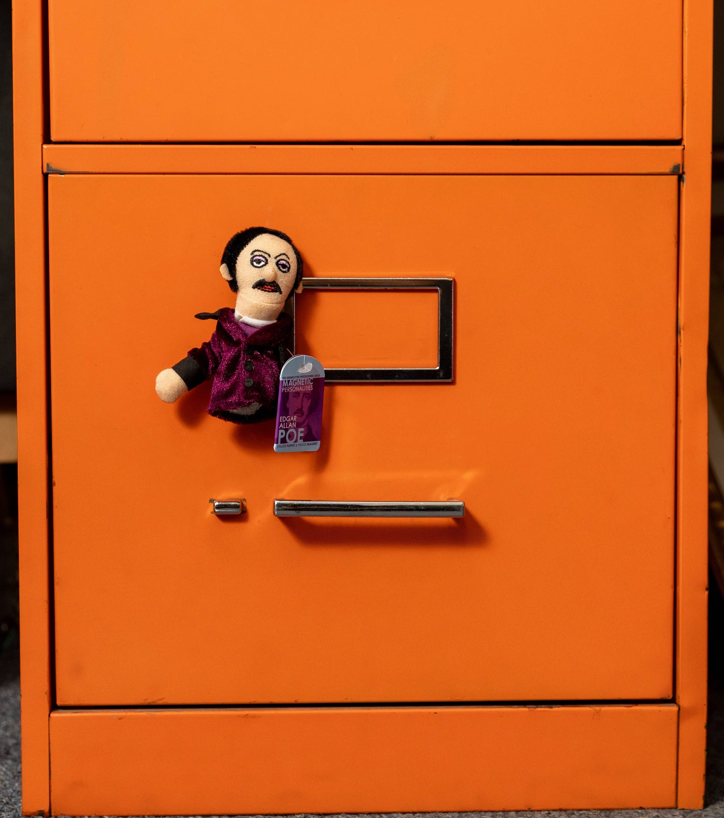 Edgar Allan Poe Finger Puppet