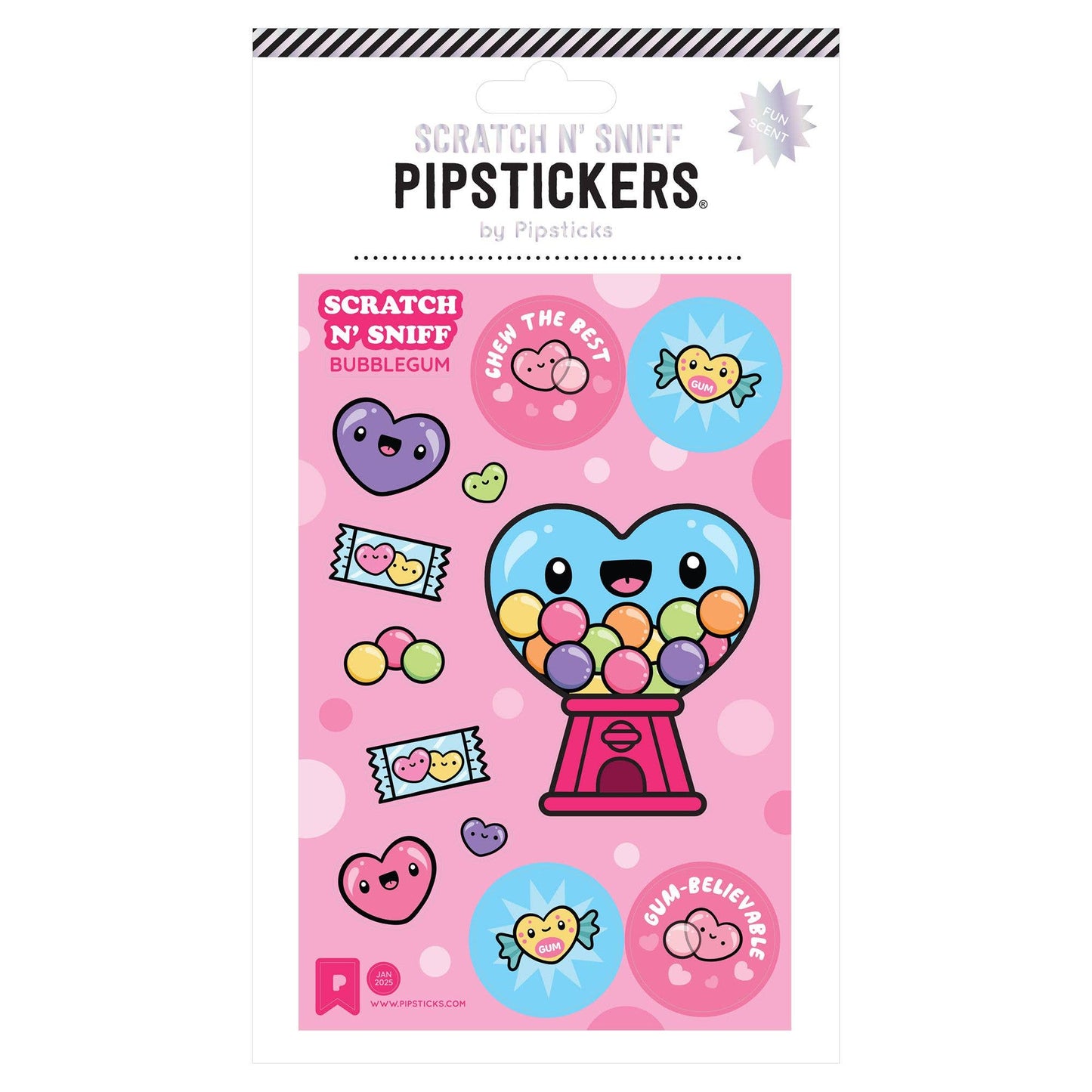 Gum-believable Scratch n Sniff Stickers