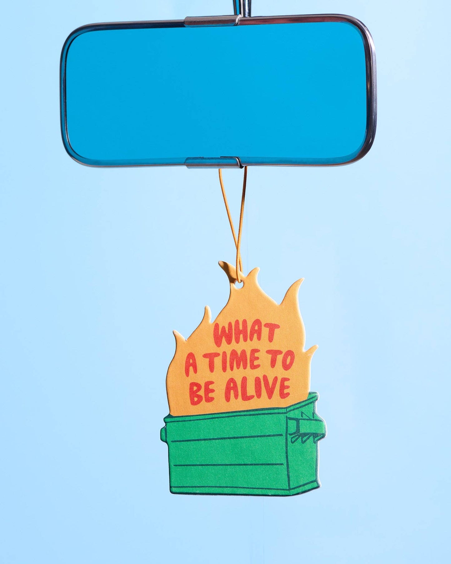 Dumpster Fire Air Freshener