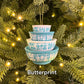 Mini Pyrex-Inspired Bowl Ornament | Retro Christmas Decor: Gooseberry