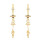 Arrival Earrings 18K Gold Plated