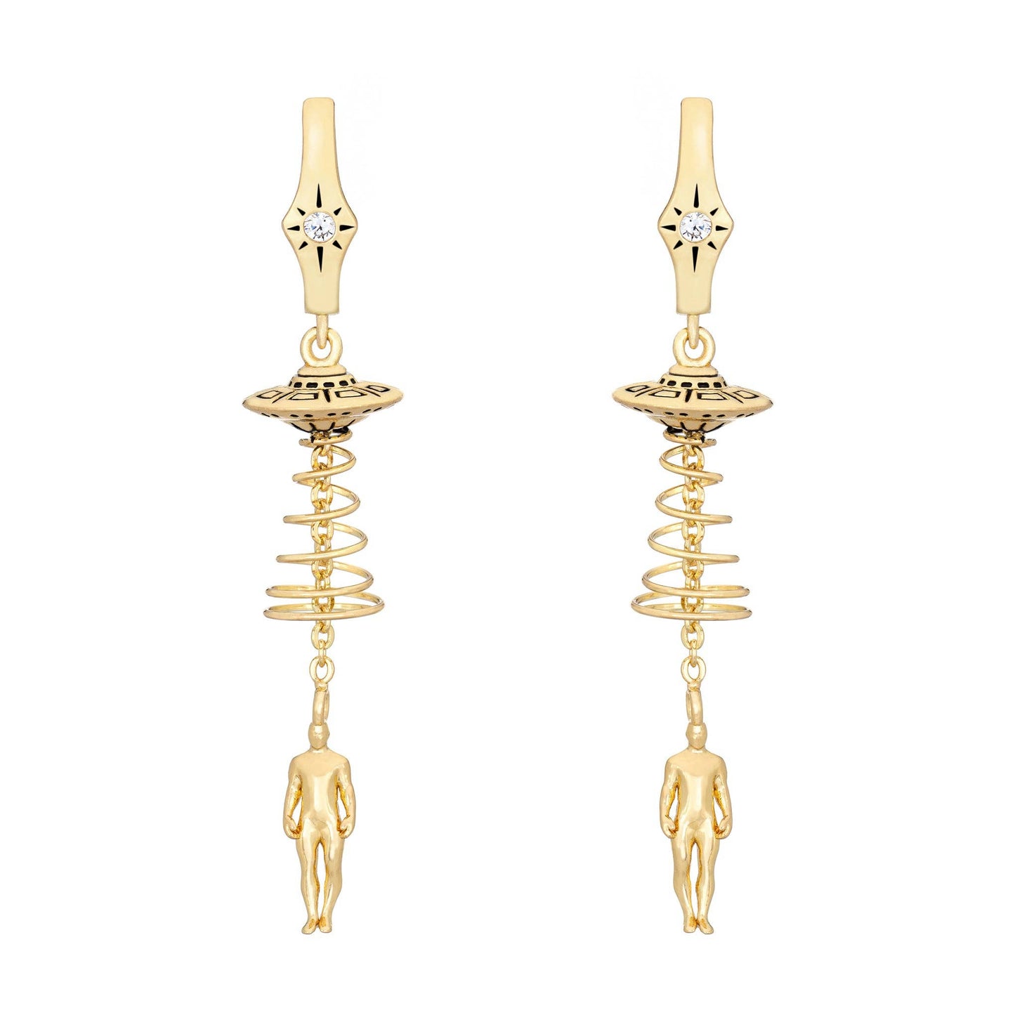 Arrival Earrings 18K Gold Plated