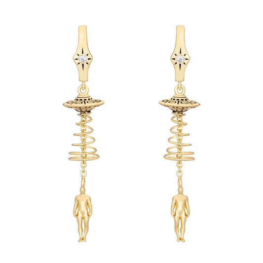 Arrival Earrings 18K Gold Plated