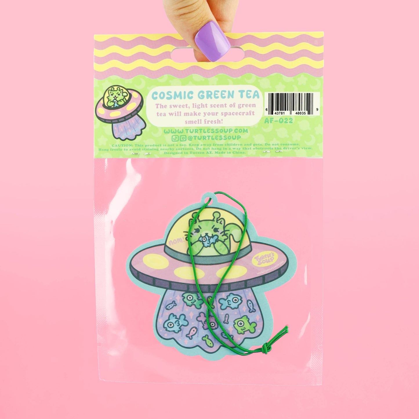 UFO Kitty Air Freshener