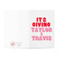 Taylor & Travis Valentines Day Card