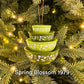 Mini Pyrex-Inspired Bowl Ornament | Retro Christmas Decor: Spring Blossom