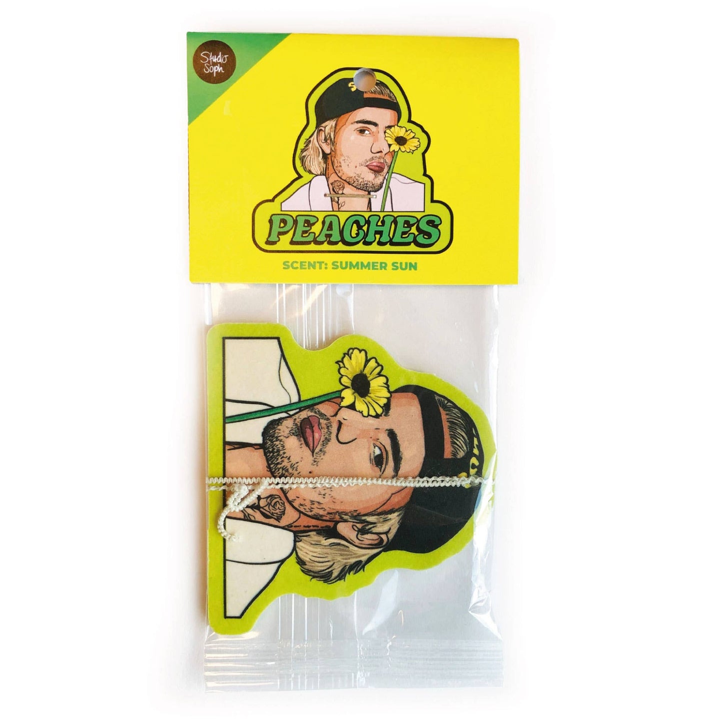 Justin Peaches Air Freshener