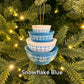 Mini Pyrex-Inspired Bowl Ornament | Retro Christmas Decor: Spring Blossom