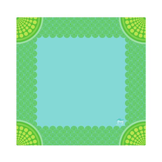 Lemon-Lime Mahjong Mat
