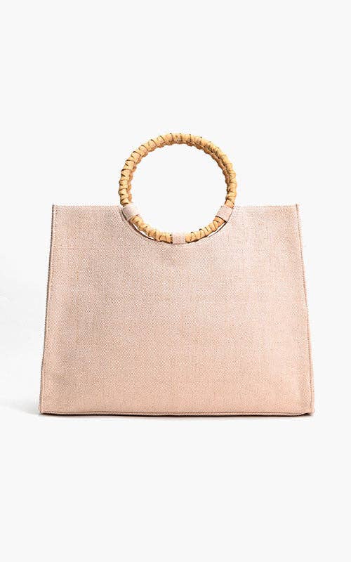 Tropical Pink Flamingo Tote