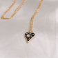 Deep Space Gold-Plated Pendant Necklace
