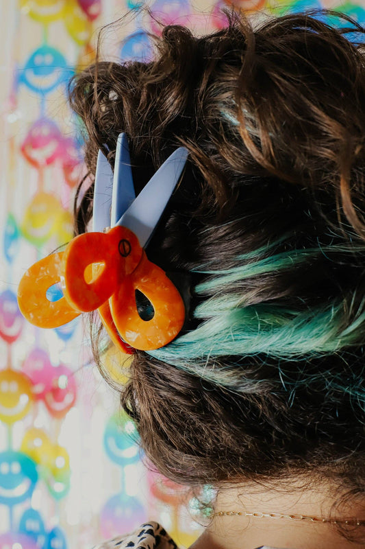 Scissors Hair Claw in Large