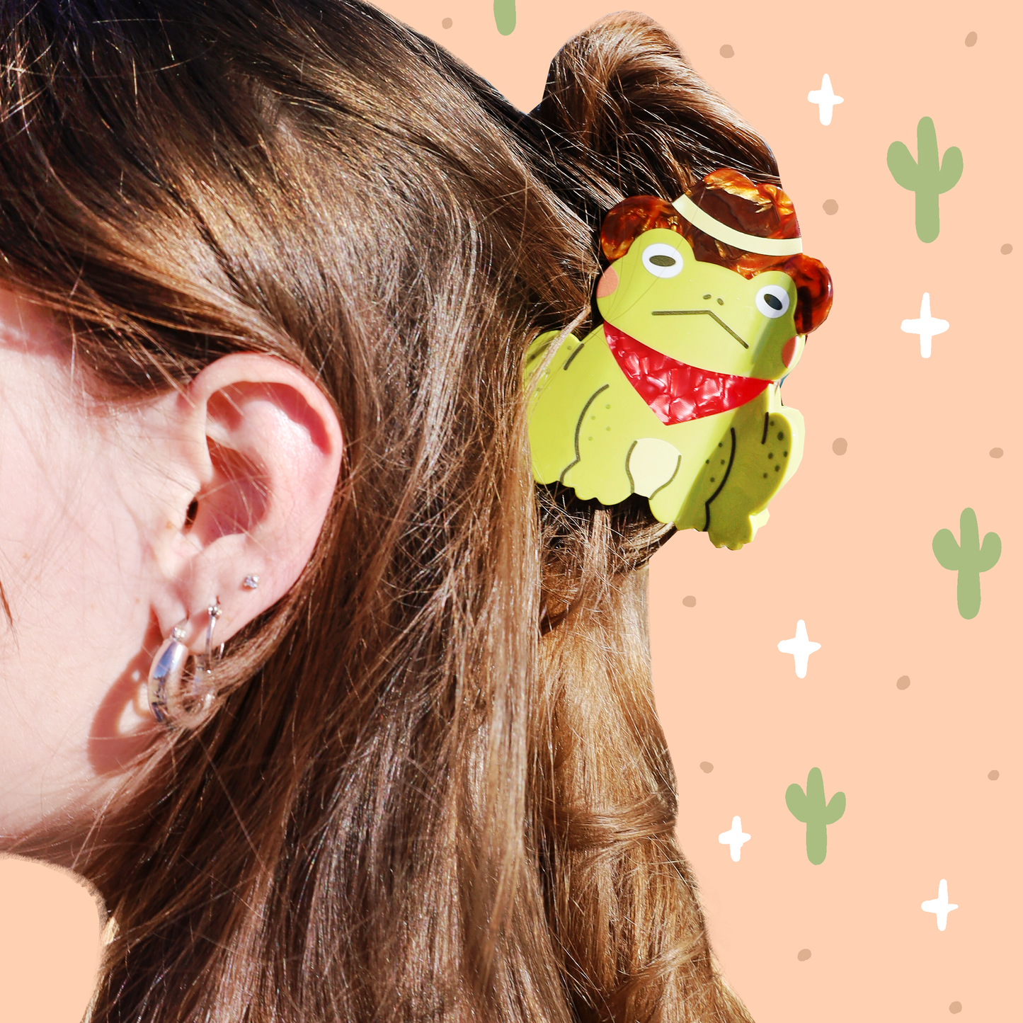 Cowboy Toad Hair Claw