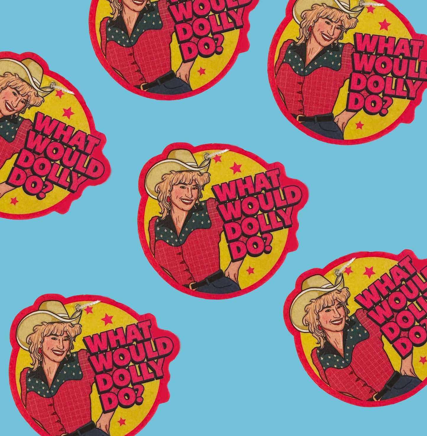 What Would Dolly Do? Western Air Freshener