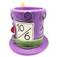 Alice in Wonderland Mad Hatter Back Flow Burner with Tray