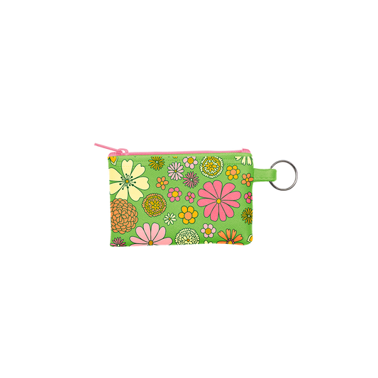 Groovy Green Penny Key Ring