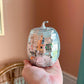 Silver Disco Pumpkins - tall