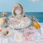 Midi Scallop Shell Hair Claw Clip