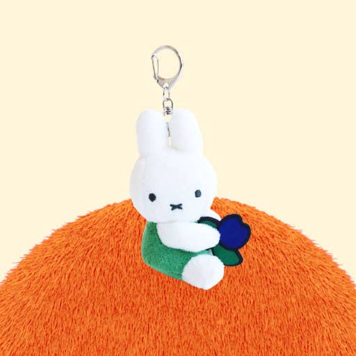 Miffy & Friends with Flower Plush Bag Charm