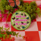 Full of Whimsy and Rage Iron-On Embroidered Patch