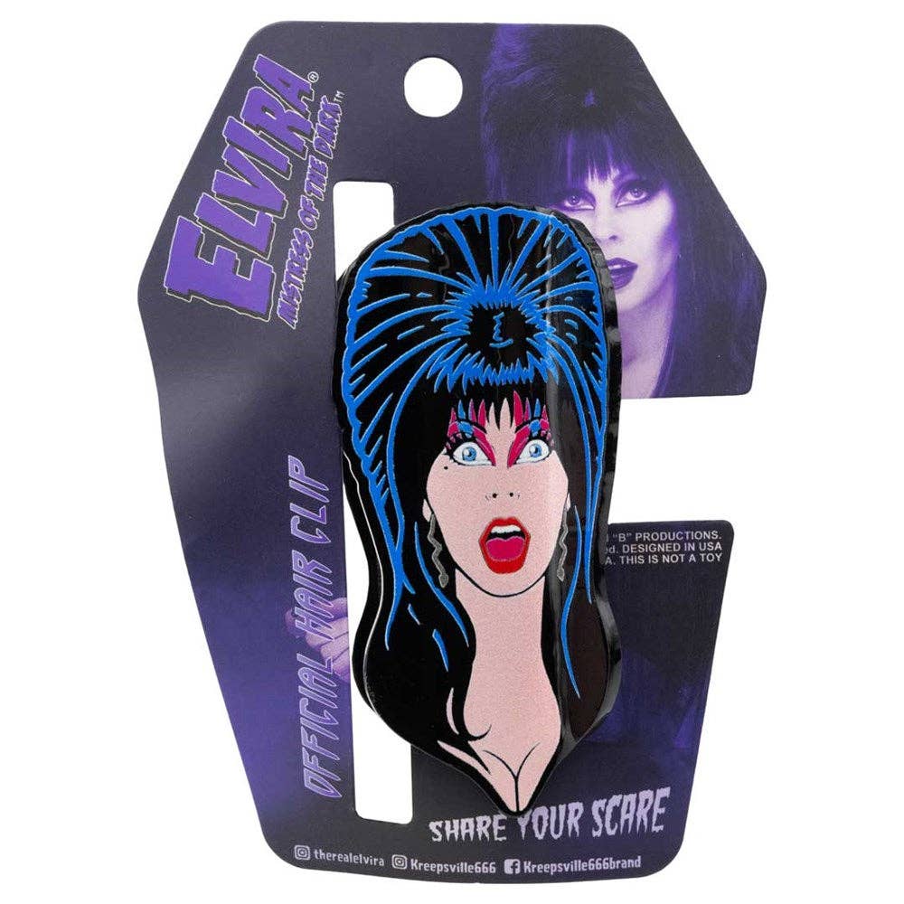 Elvira Pop Icon Claw Clip