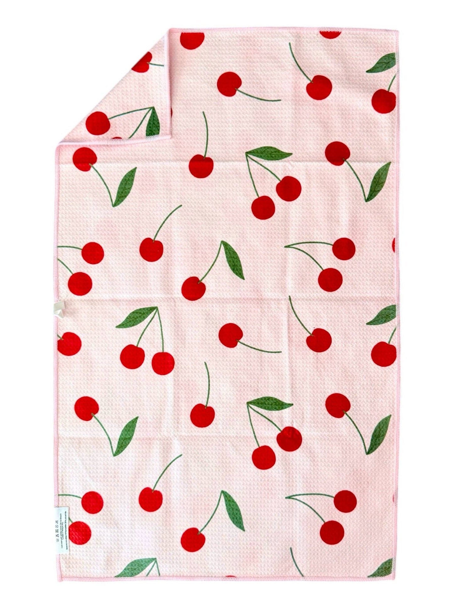 Put A Cherry On It Double-Sided Hand Towel