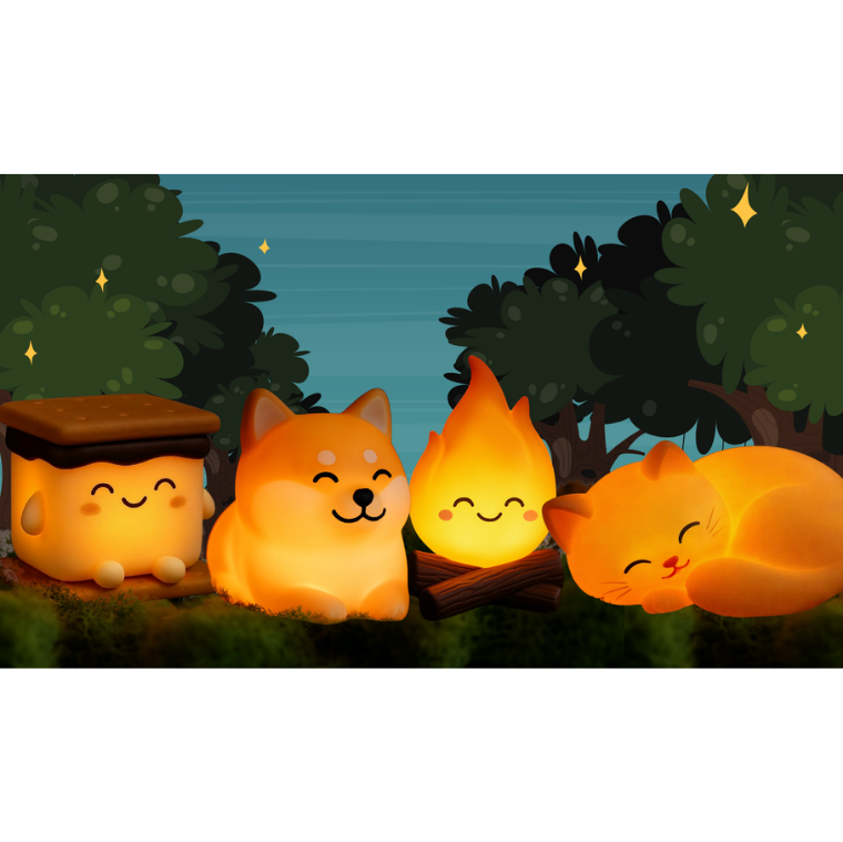 Mushi Friends Squishy Ambient Light