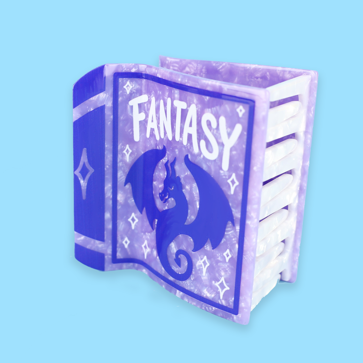 Fantasy Book Hair Claw