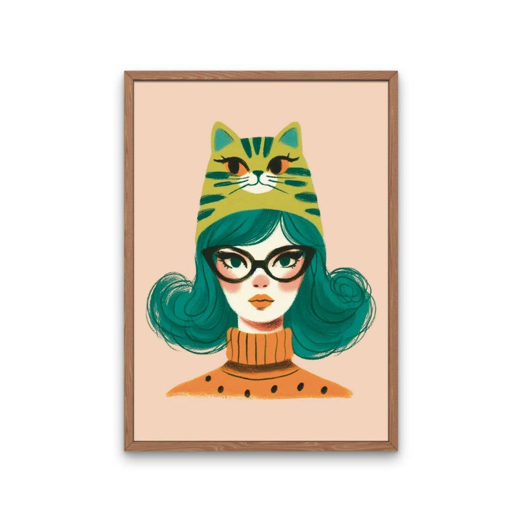 Cat Lover Art Print