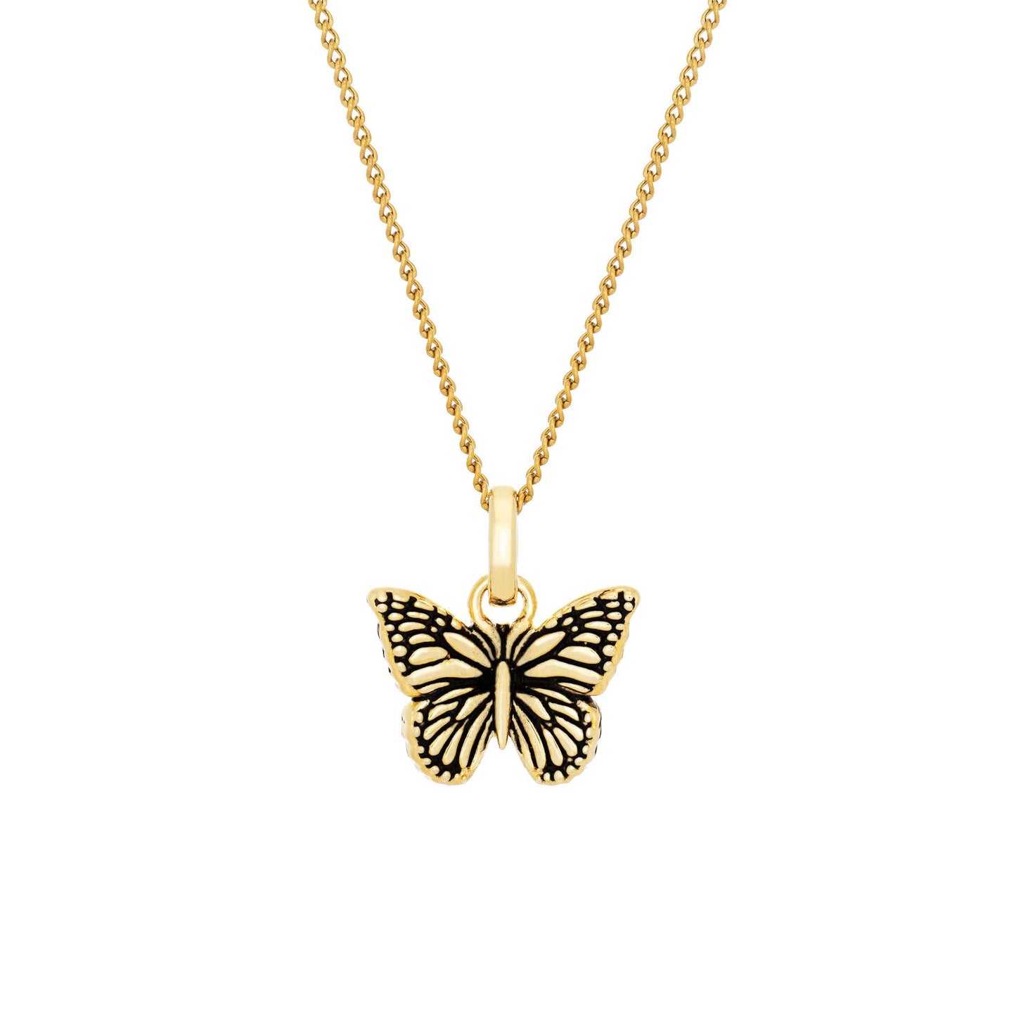 Monarch Necklace: 18K Gold Plated