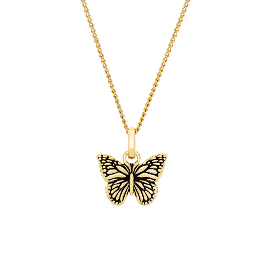Monarch Necklace: 18K Gold Plated