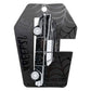 Hearse Black Glitter Claw Clip