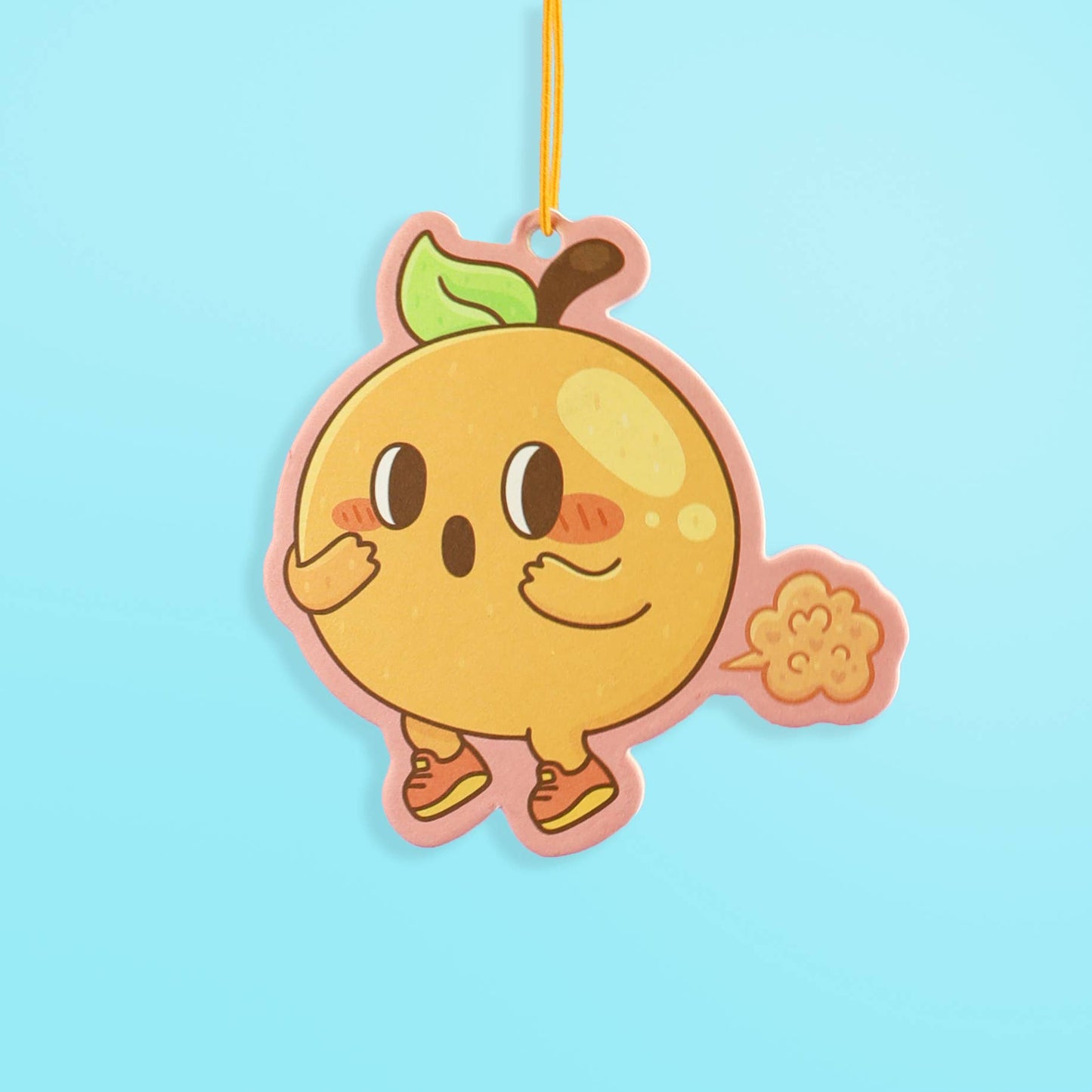 Orange Toot Air Freshener