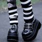 Love at First Bite Striped Leg Warmers