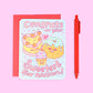 Congrats Sweets Baby Shower Greeting Card