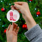 Cowgirl Boots Christmas Ornament