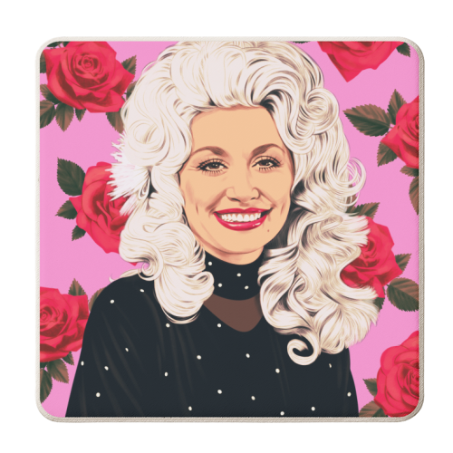 Pink Dolly Coaster