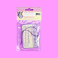 Package of calming lavender product with a purple background