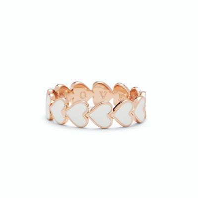 Love Heart White Pura Vida Ring