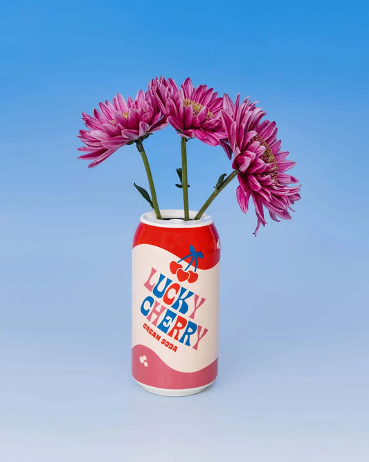 Lucky Cherry Cream Soda Vase