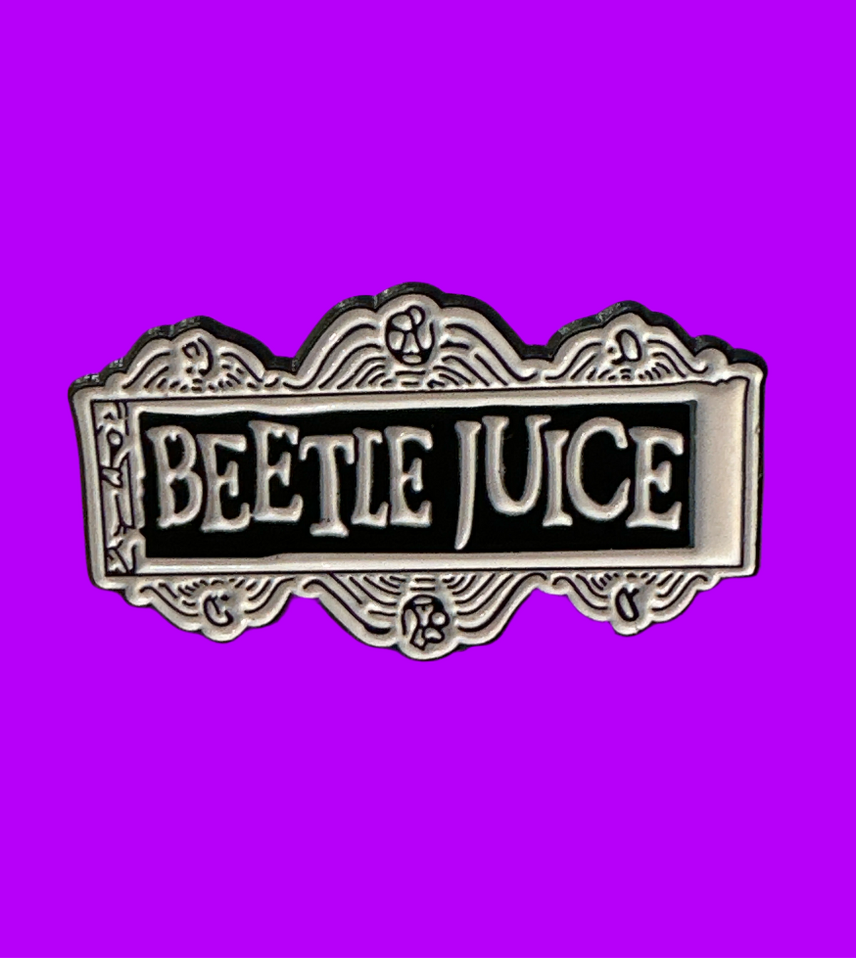 Enamel Pin - Beetlejuice - Logo