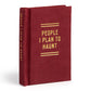 People I Plan To Haunt Pocket Journal