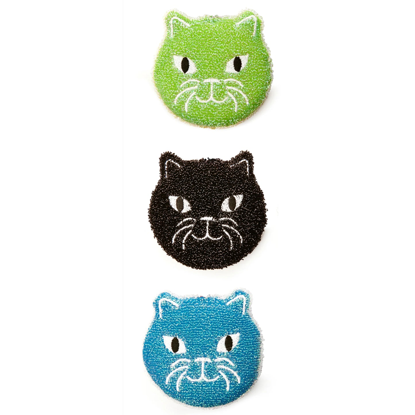 Kikerland Cat & Sloth Scrub Sponges