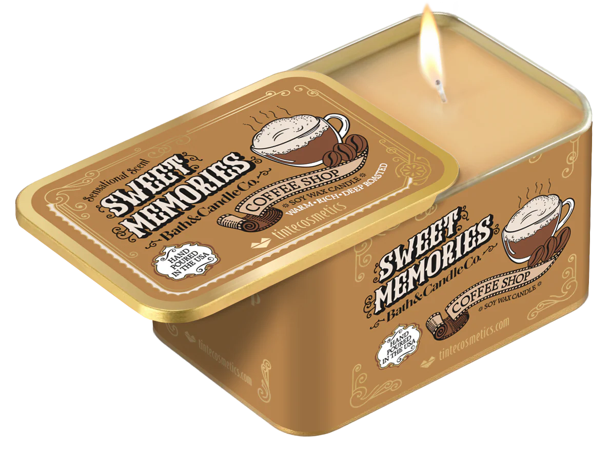 Tinte Vintage Coffee Shop Candle
