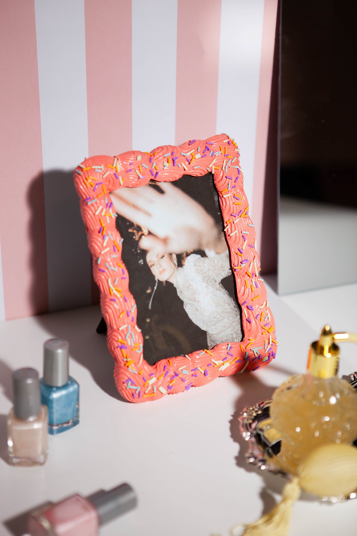 Pink Icing 4"x6" Photo Frame
