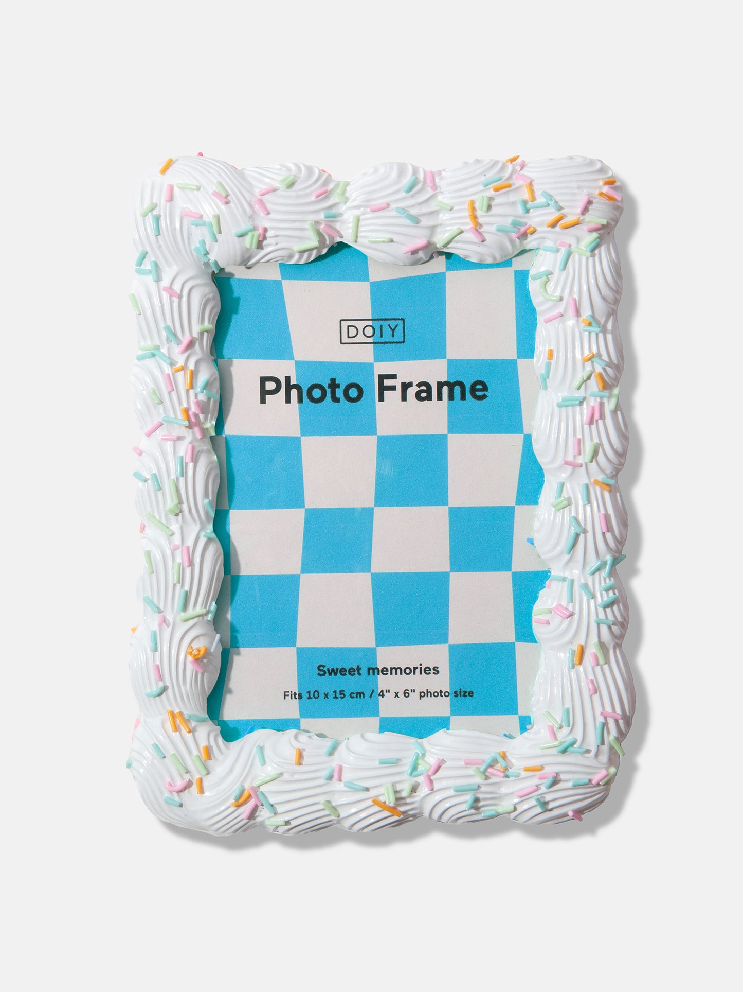 White Icing 4 x 6" Photo Frame