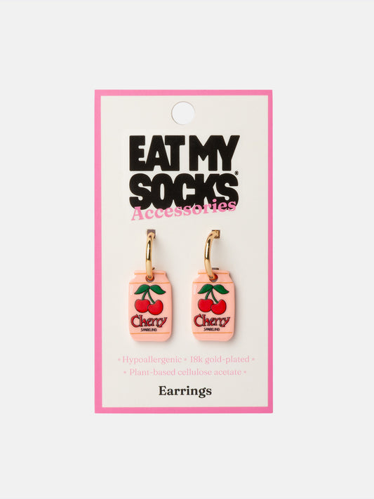 Cherry Soda Earrings