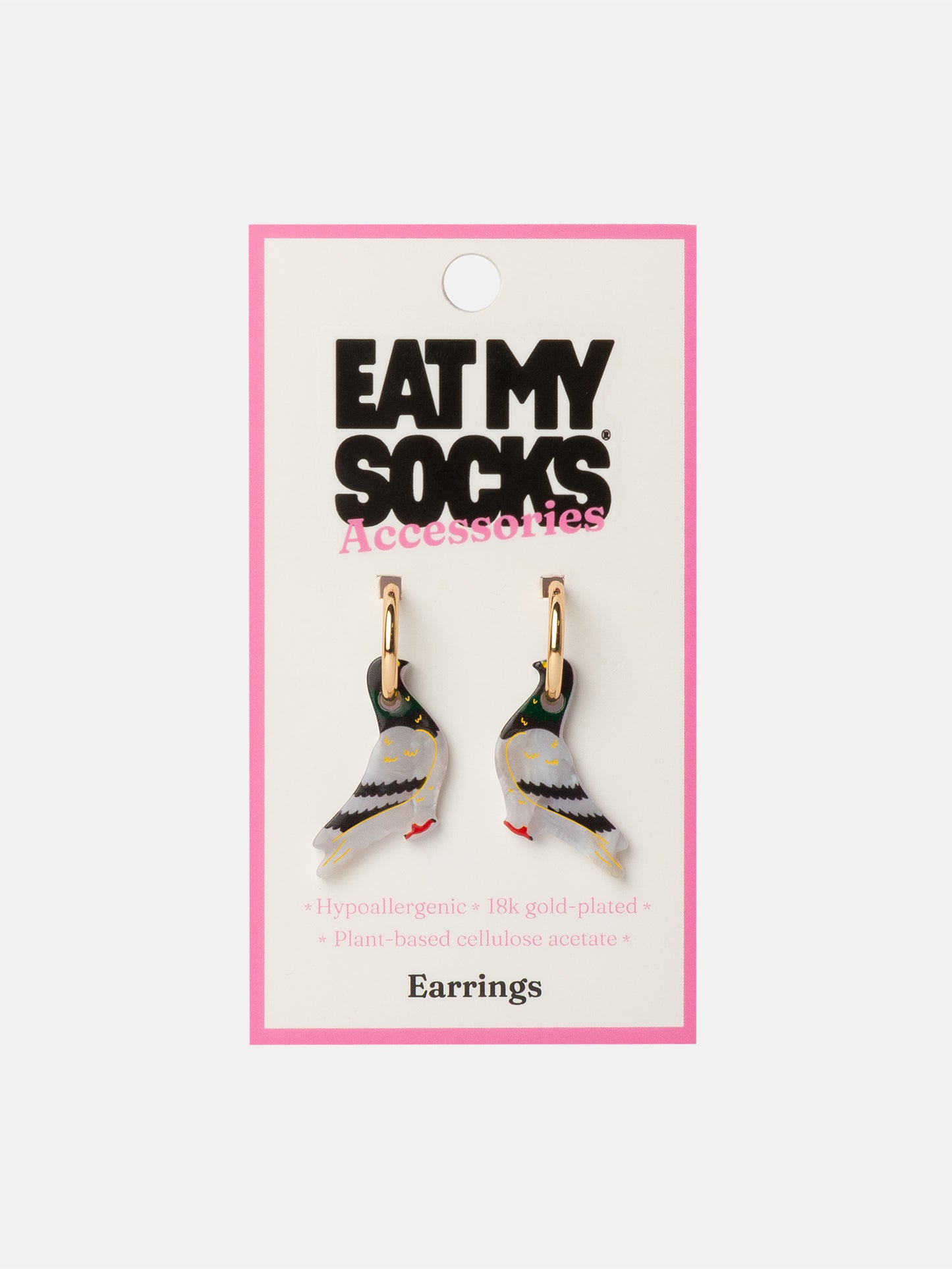 Pigeon Earrings