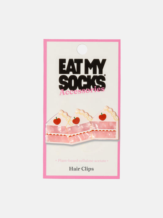 Vintage Cake Hair Clips