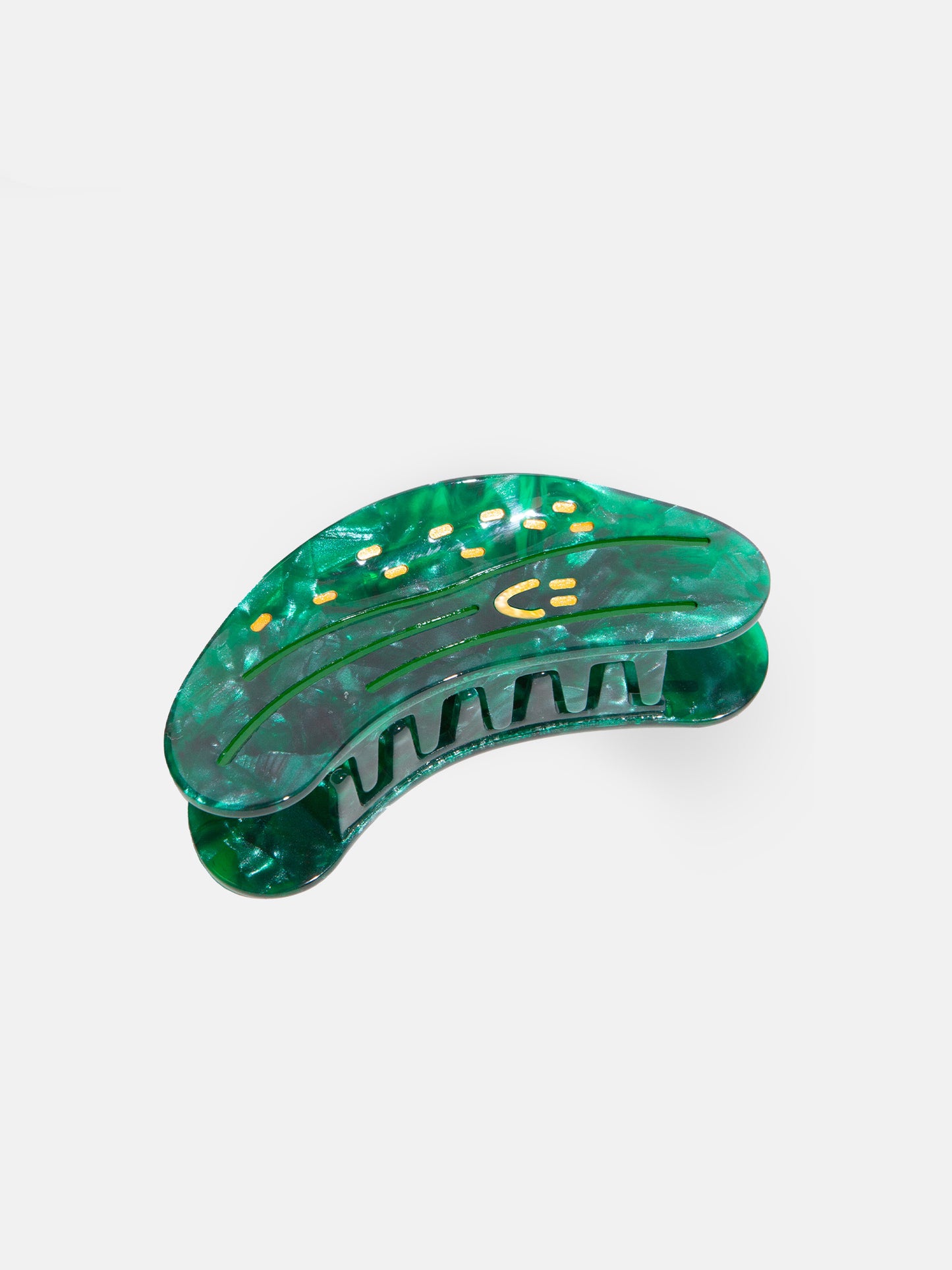 Happy Pickle Hair Claw